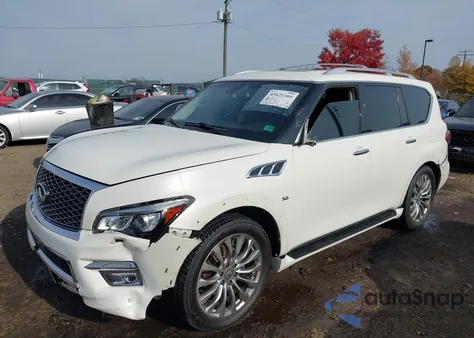 2016 Infiniti Qx80 z USA, uszkodzony, nr VIN JN8AZ2NC0G9401454